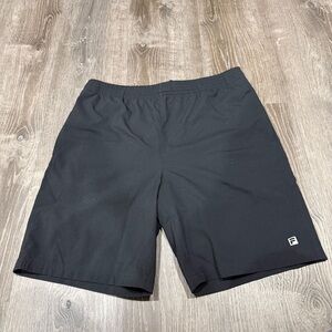Fila Black Workout Shorts